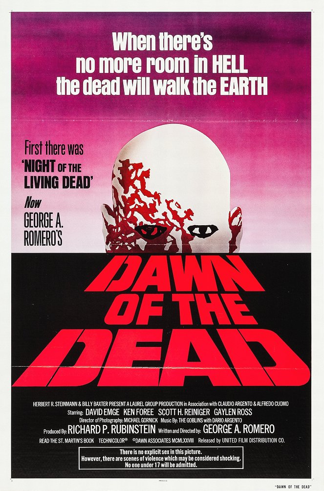 Zombie - Dawn of the Dead - Plakate