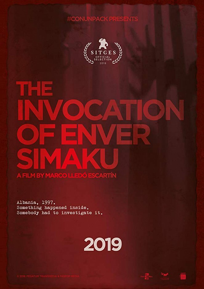 The Invocation of Enver Simaku - Affiches