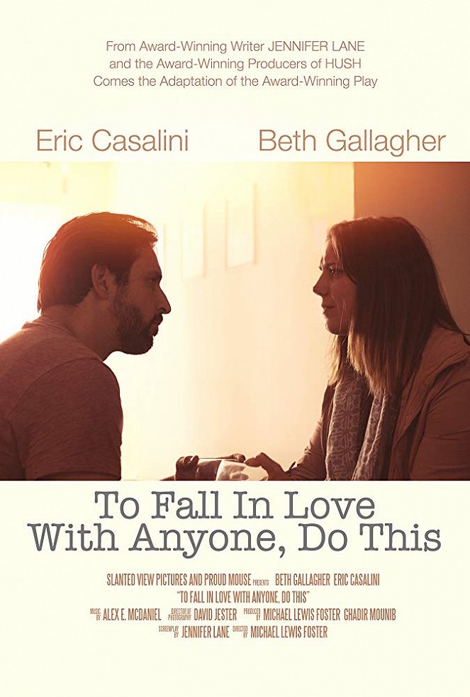 To Fall in Love with Anyone, Do This - Plakate