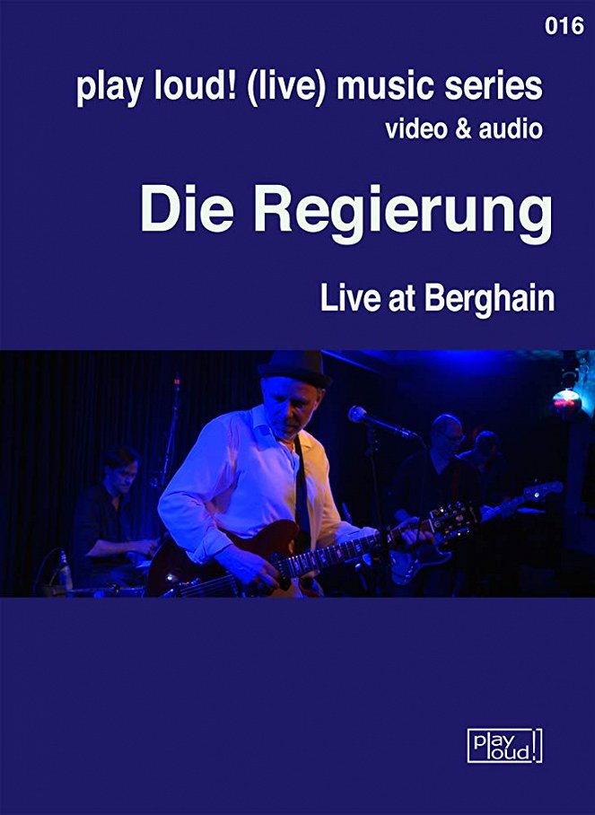 Die Regierung: Live at Berghain - Affiches