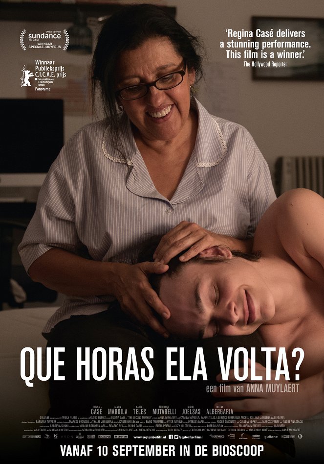 Que Horas Ela Volta? - Posters