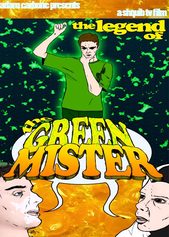 The Legend of the Green Mister - Affiches