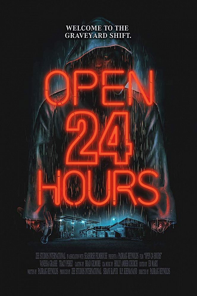 Open 24 Hours - Carteles