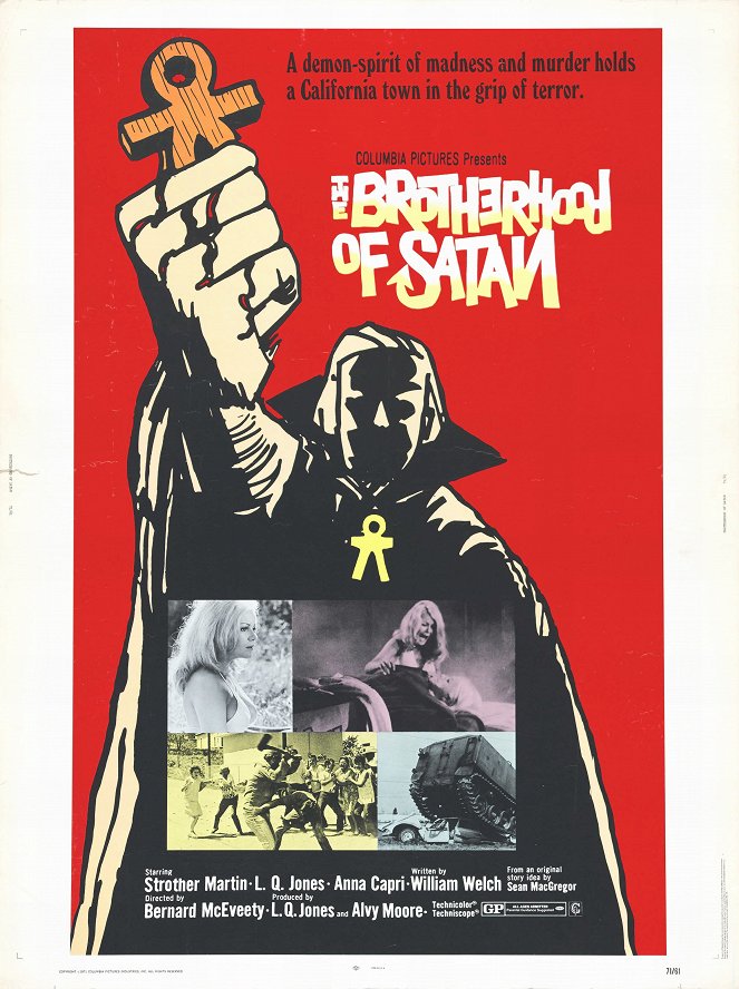 The Brotherhood of Satan - Affiches