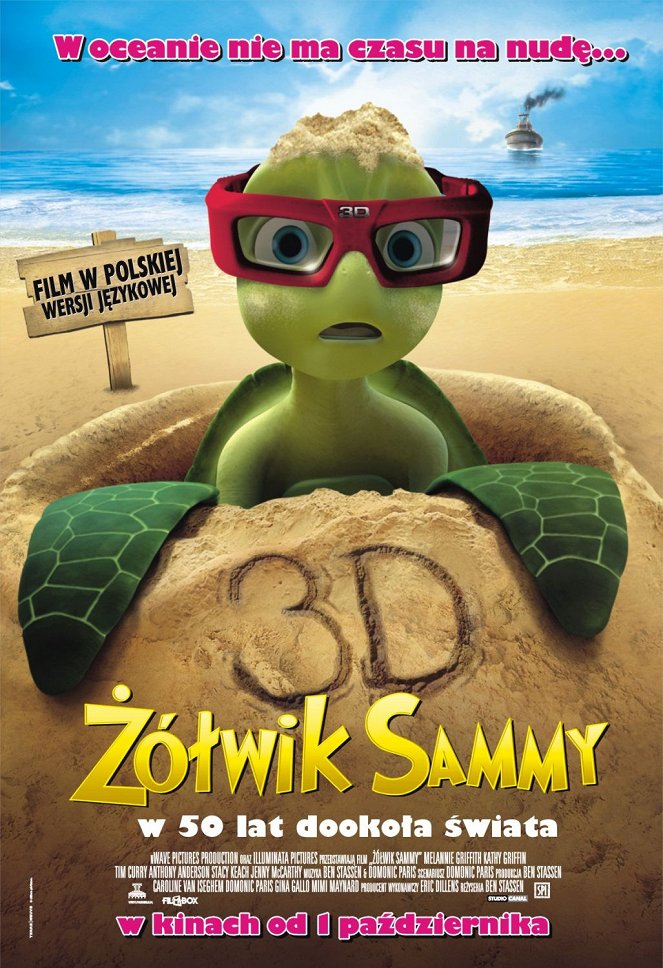 Żółwik Sammy: W 50 lat dookoła świata - Plakaty