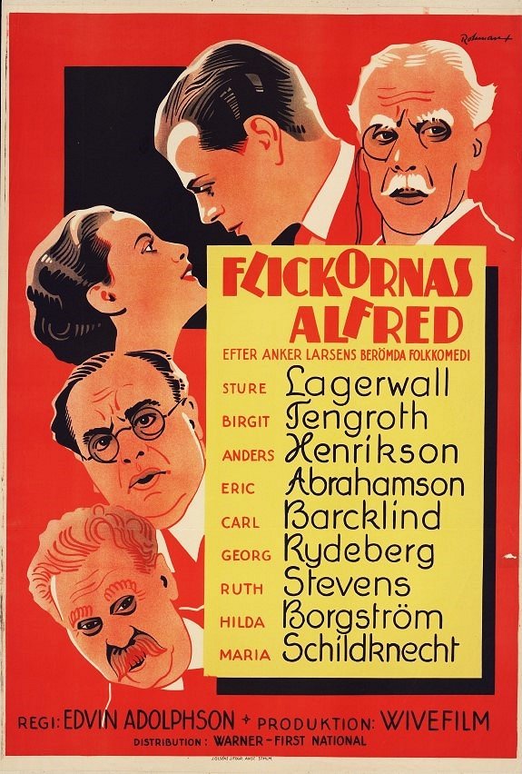 Flickornas Alfred - Posters