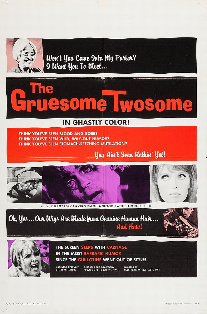The Gruesome Twosome - Affiches