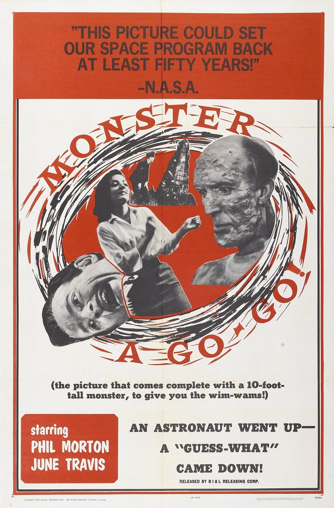 Monster A Go-Go - Plakáty