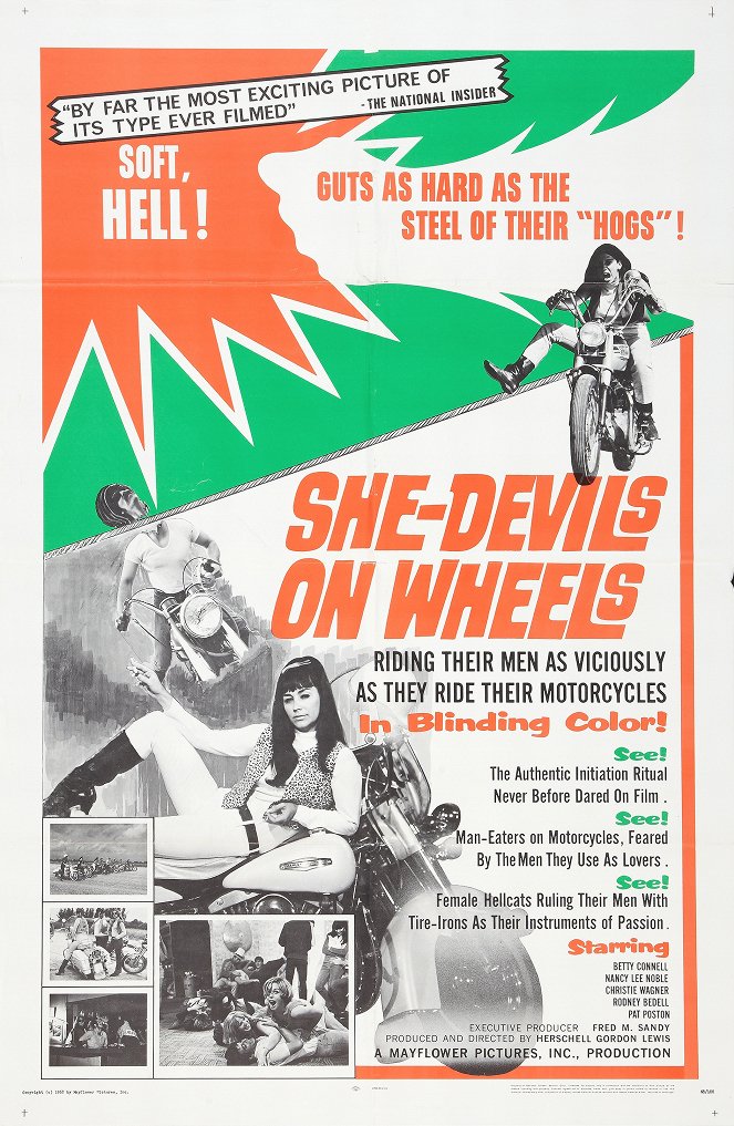 She-Devils on Wheels - Plagáty