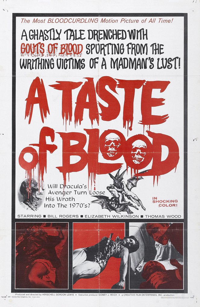 A Taste of Blood - Plakate