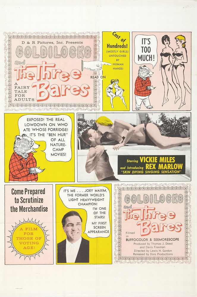 Goldilocks and the Three Bares - Plakate