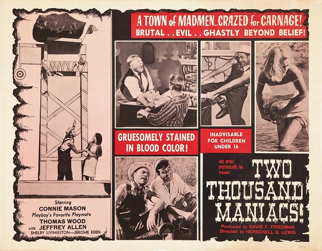 Two Thousand Maniacs! - Plakate