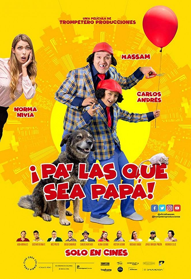 Pa' las que sea papá - Plakáty