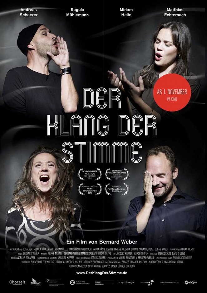 Der Klang der Stimme - Plakate