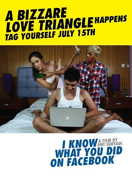 I Know What You Did on Facebook - Plakate