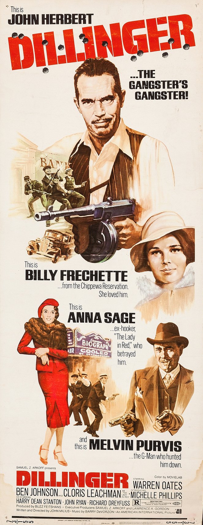 Dillinger - Az igazi közellenség - Plakátok