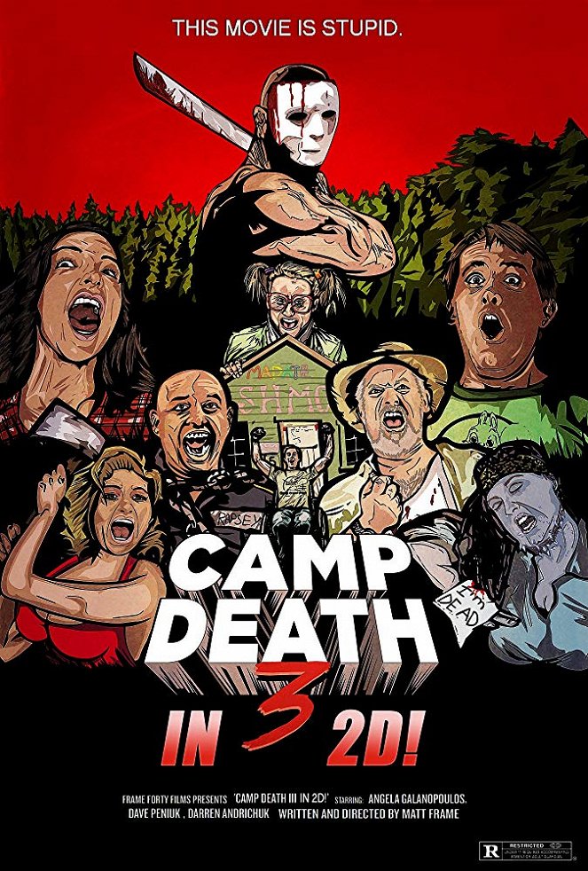 Camp Death III in 2D! - Posters
