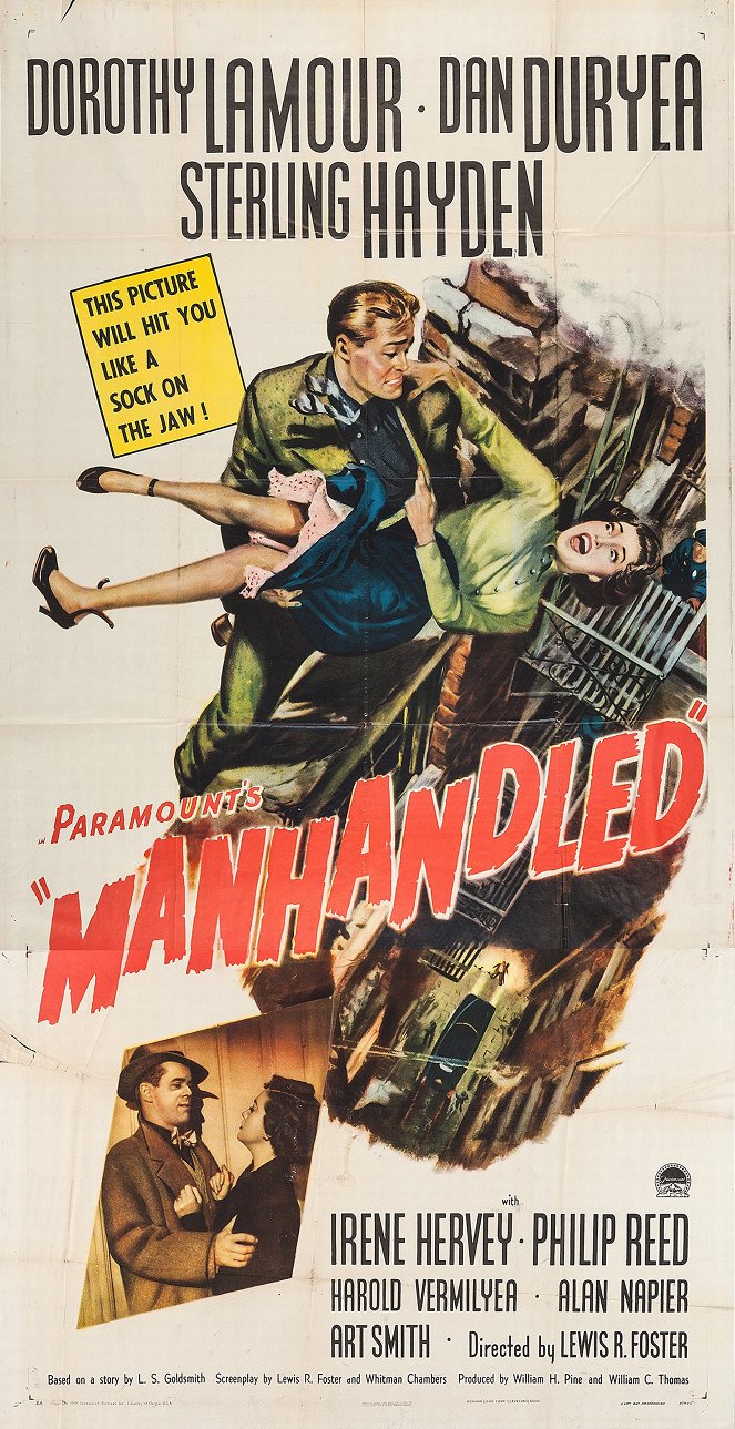Manhandled - Plakaty