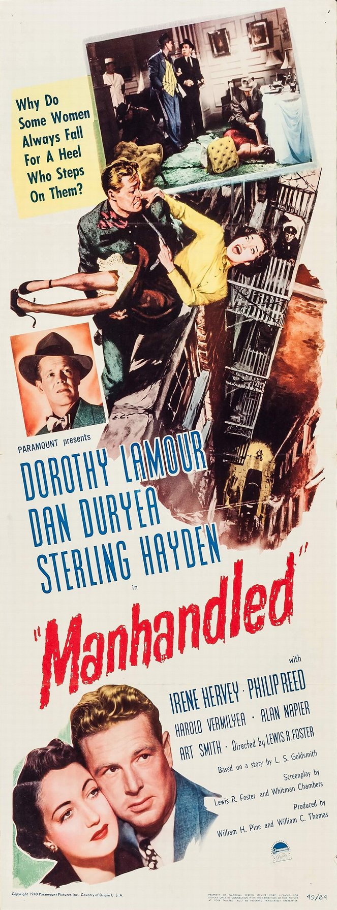 Manhandled - Posters