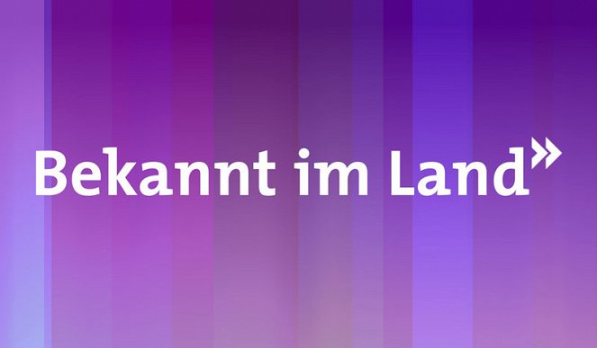 Bekannt im Land - Plakáty