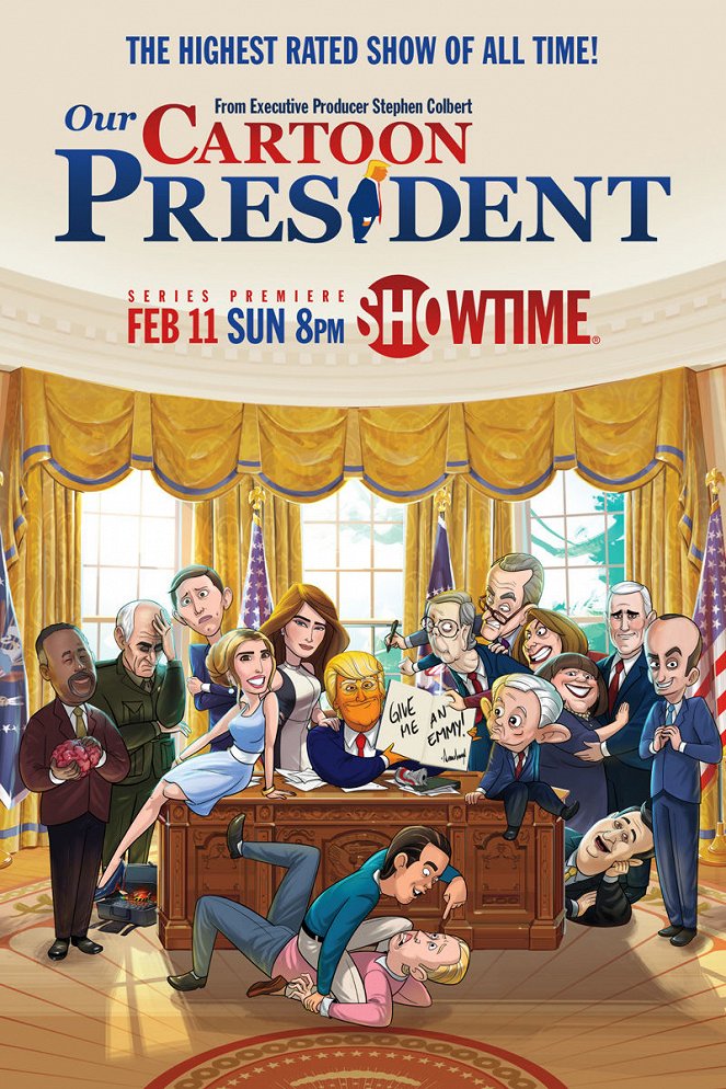 Náš malovaný prezident - Série 1 - Plagáty