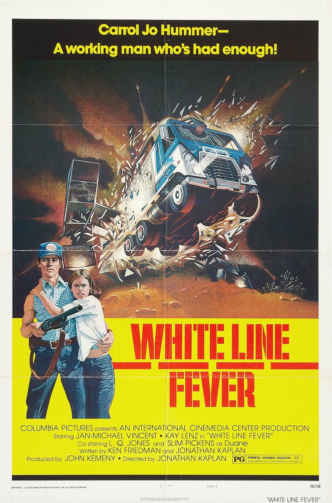 White Line Fever - Plakaty