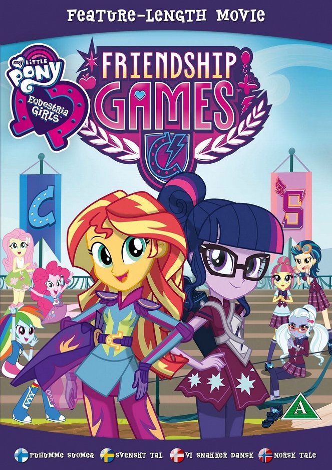 My Little Pony: Equestria Girls: Friendship Games - Julisteet