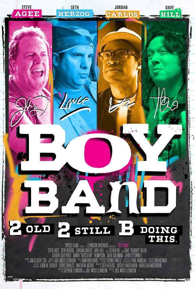 Boy Band - Plakátok
