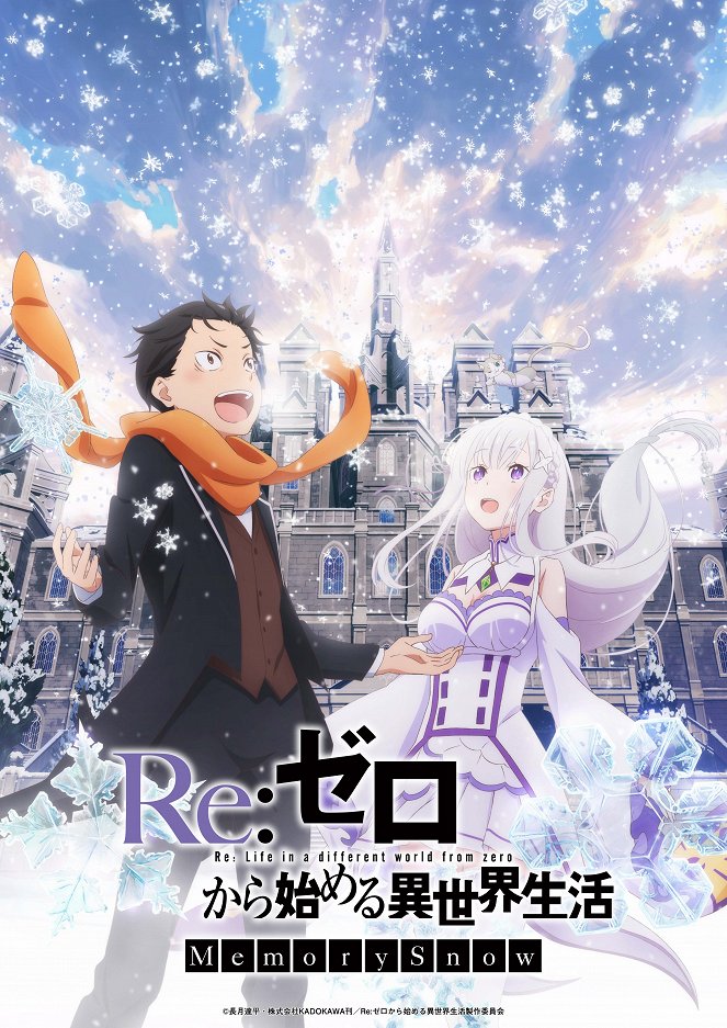 Re: Zero kara hadžimeru isekai seikacu – Memory Snow - Plakáty