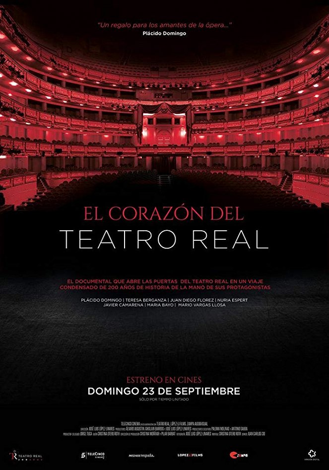 El corazón del Teatro Real - Plakáty