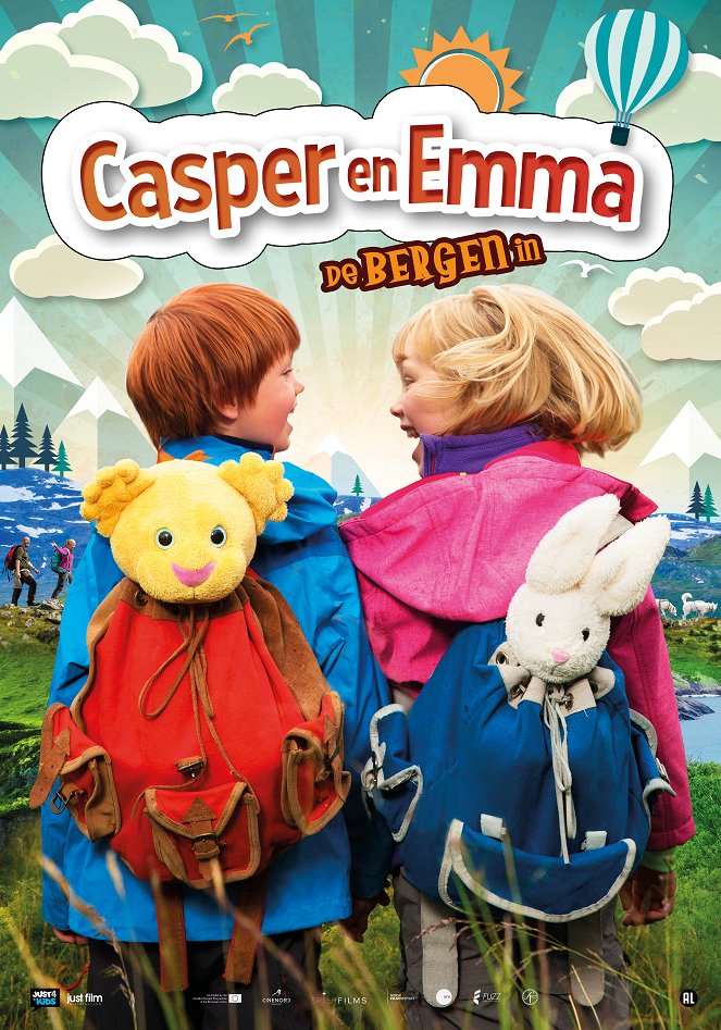 Casper en Emma: De bergen in - Posters