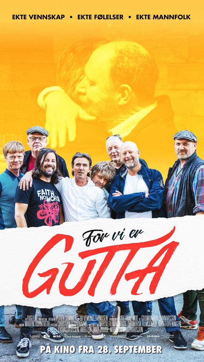 For vi er gutta - Carteles