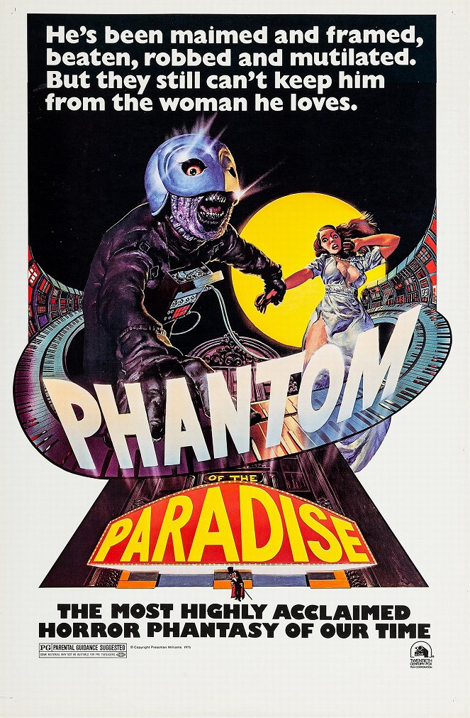 Phantom of the paradise - aavemusa - Julisteet