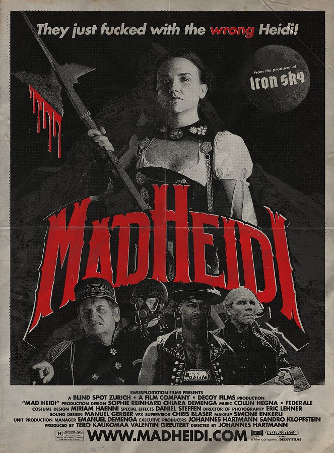 Mad Heidi - Plakátok
