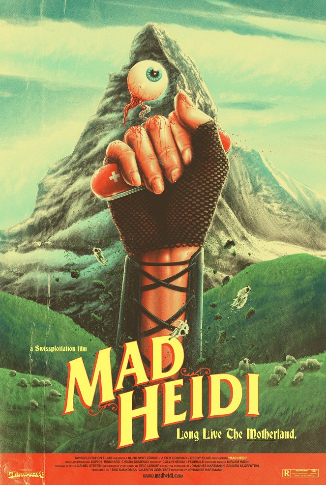 Mad Heidi - Cartazes
