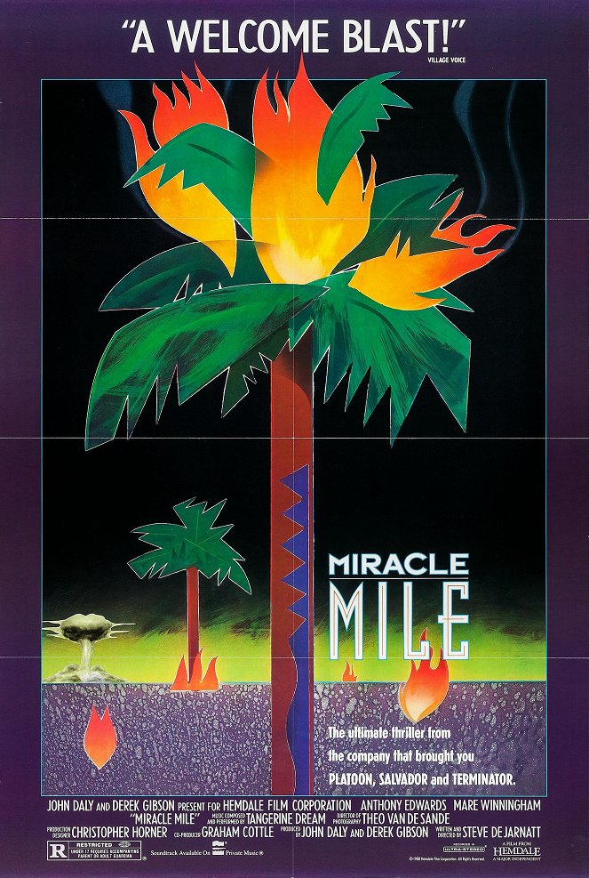 Nacht der Entscheidung – Miracle Mile - Plakate