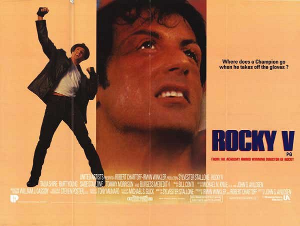 Rocky V - Posters