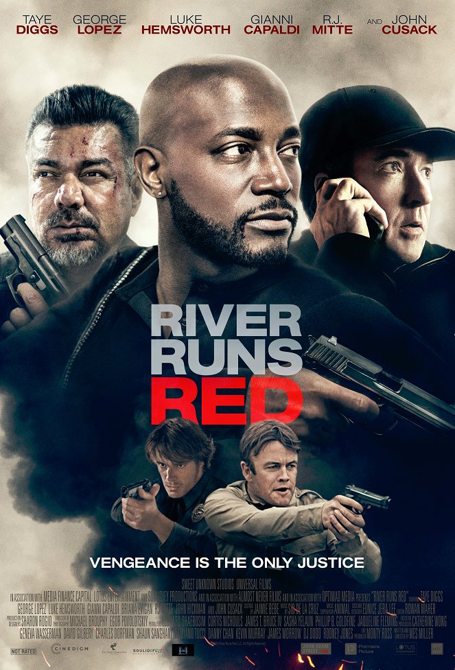 Řeka teče rudě - Plakáty