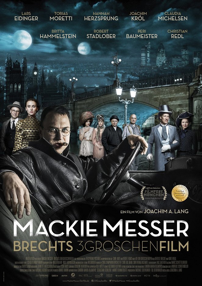 Mackie Messer - Brechts Dreigroschenfilm - Plakate