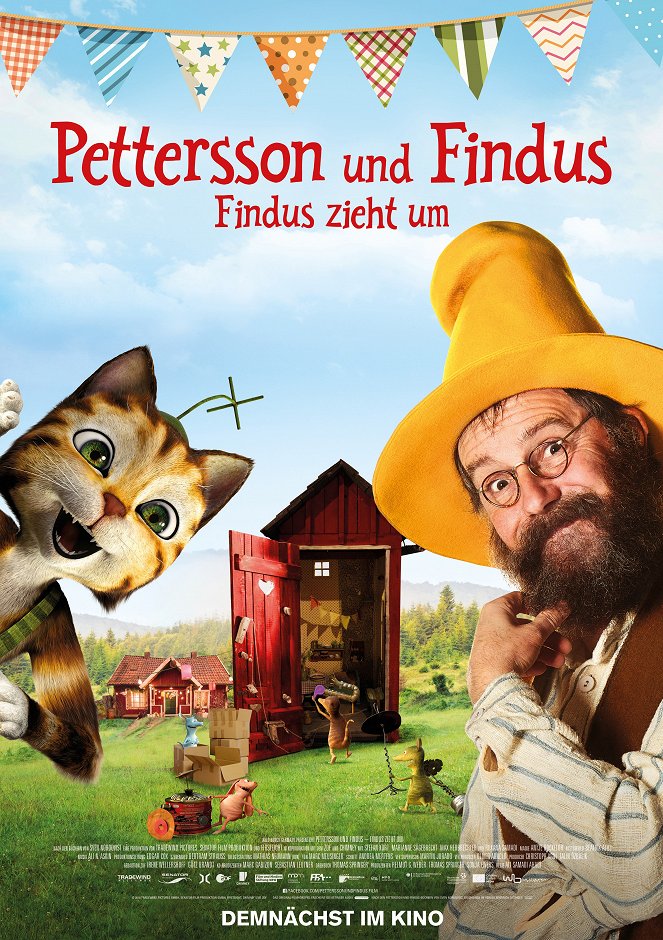 Pettersson und Findus - Findus zieht um - Cartazes