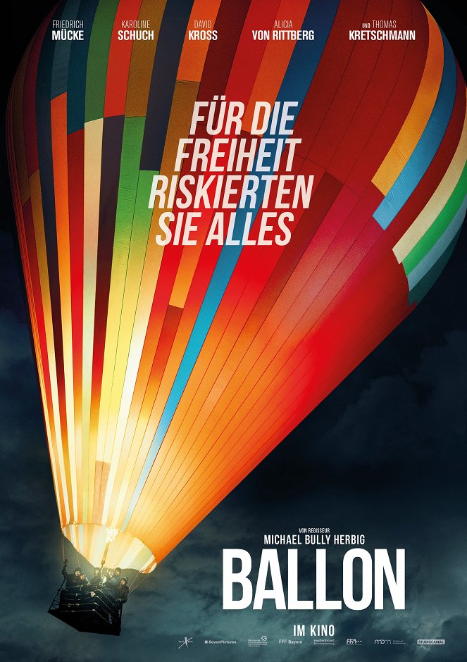 A hőlégballon - Plakátok