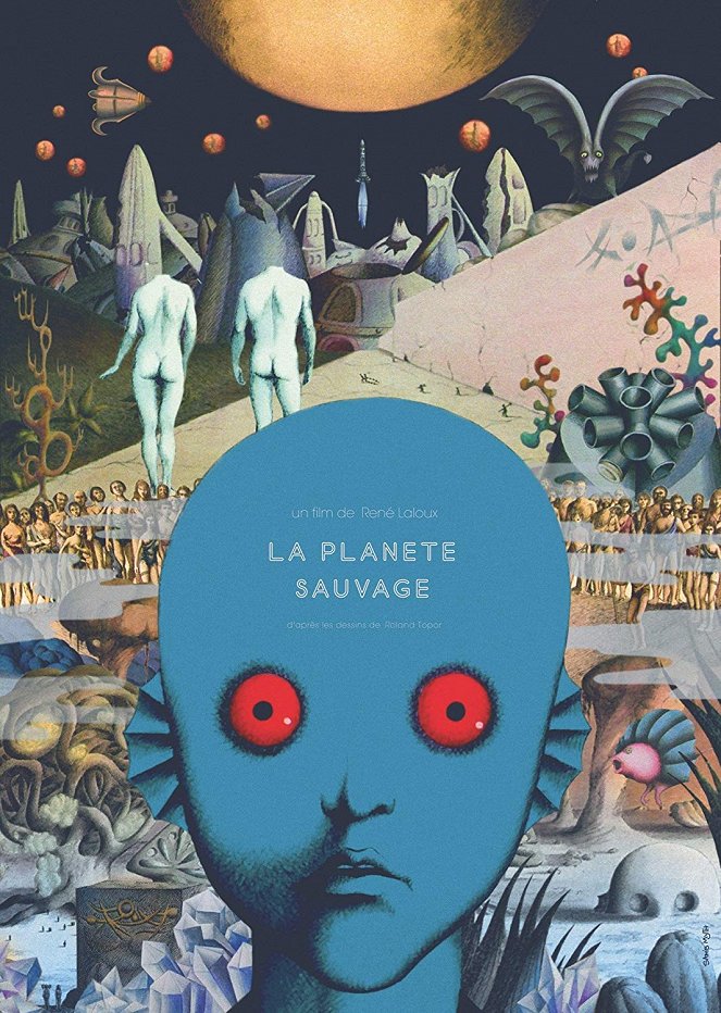 El planeta salvaje - Carteles