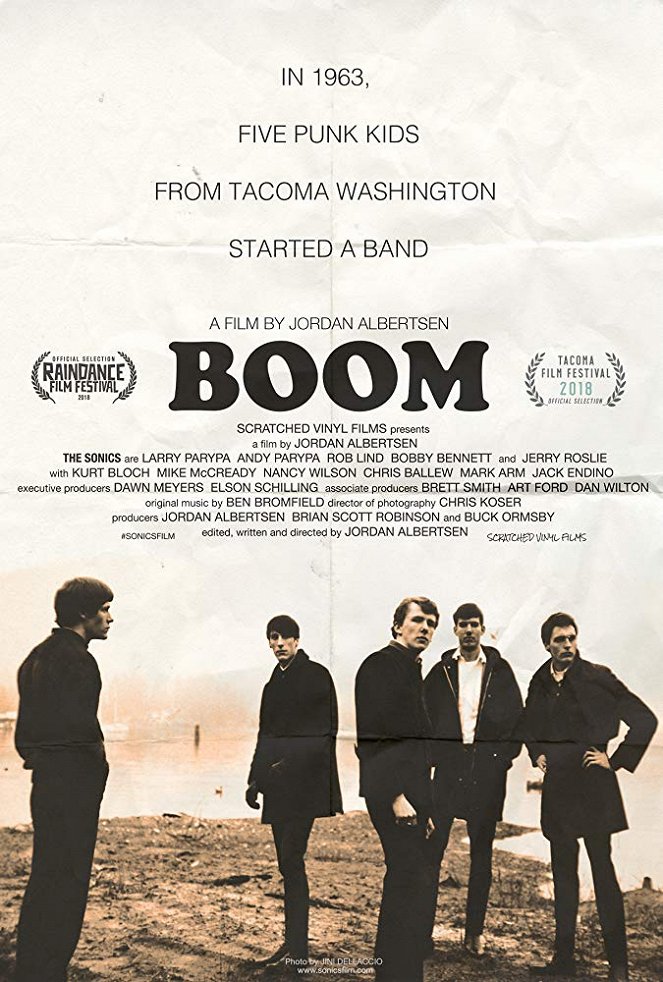 BOOM! A Film About the Sonics - Julisteet
