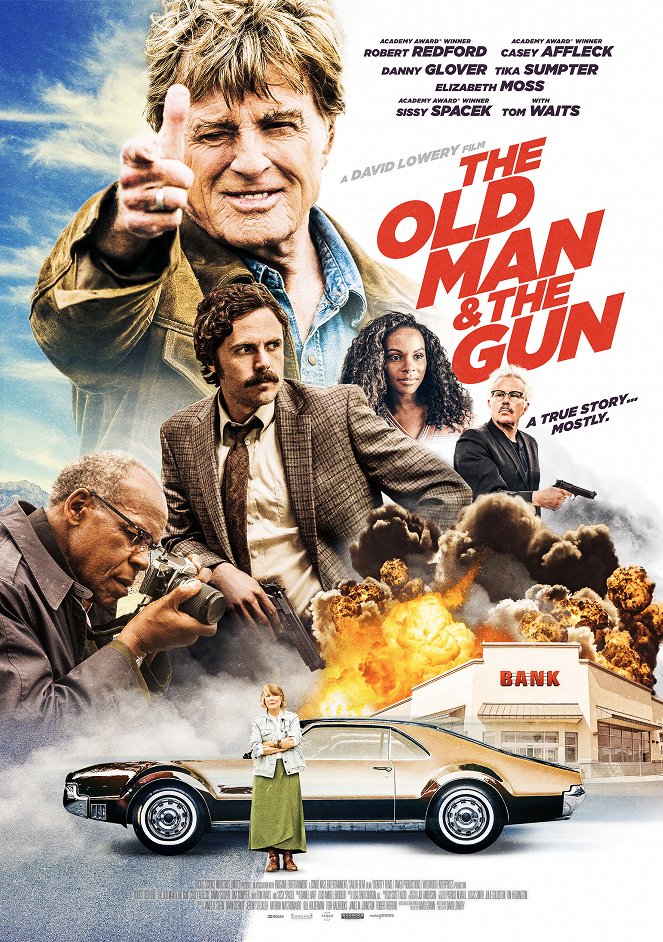 The Old Man and the Gun - Carteles