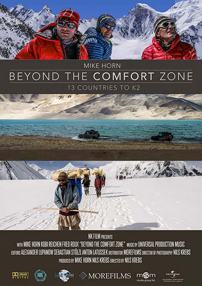 Beyond the Comfort Zone - 13 Countries to K2 - Plakate