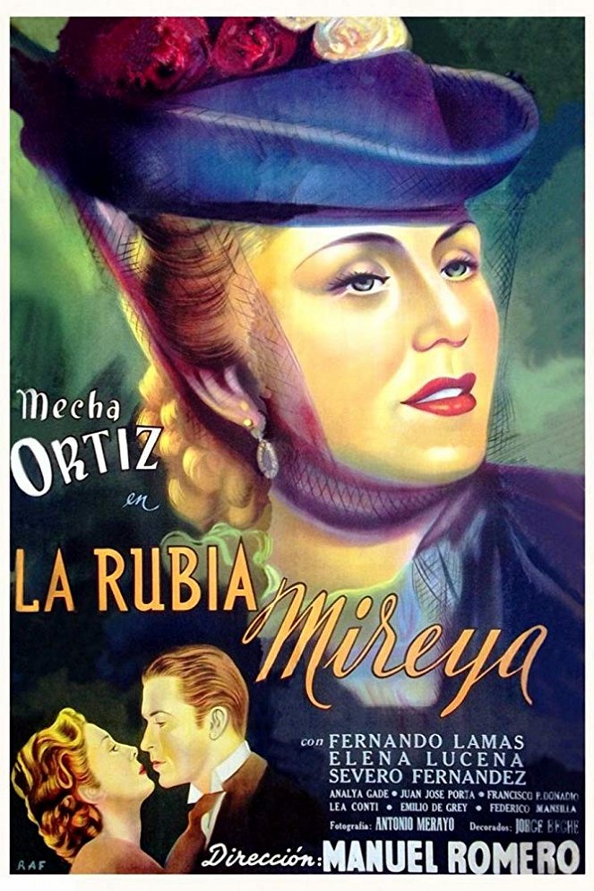 La rubia Mireya - Plakáty
