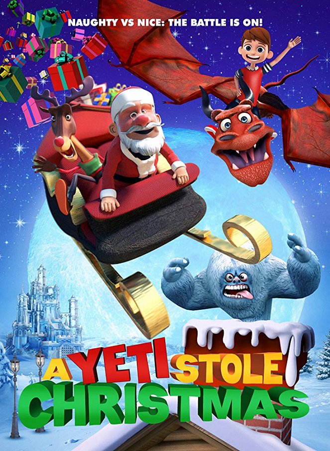 A Yeti Stole Christmas - Affiches