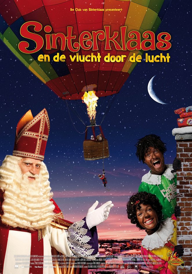 Sinterklaas en de vlucht door de lucht - Affiches