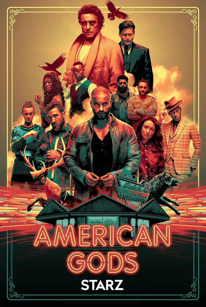 Amerykańscy Bogowie - Amerykańscy Bogowie - Season 2 - Plakaty