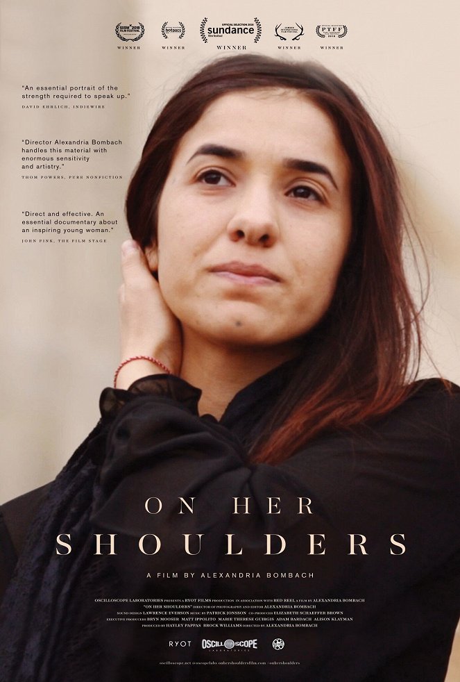 On Her Shoulders - Affiches